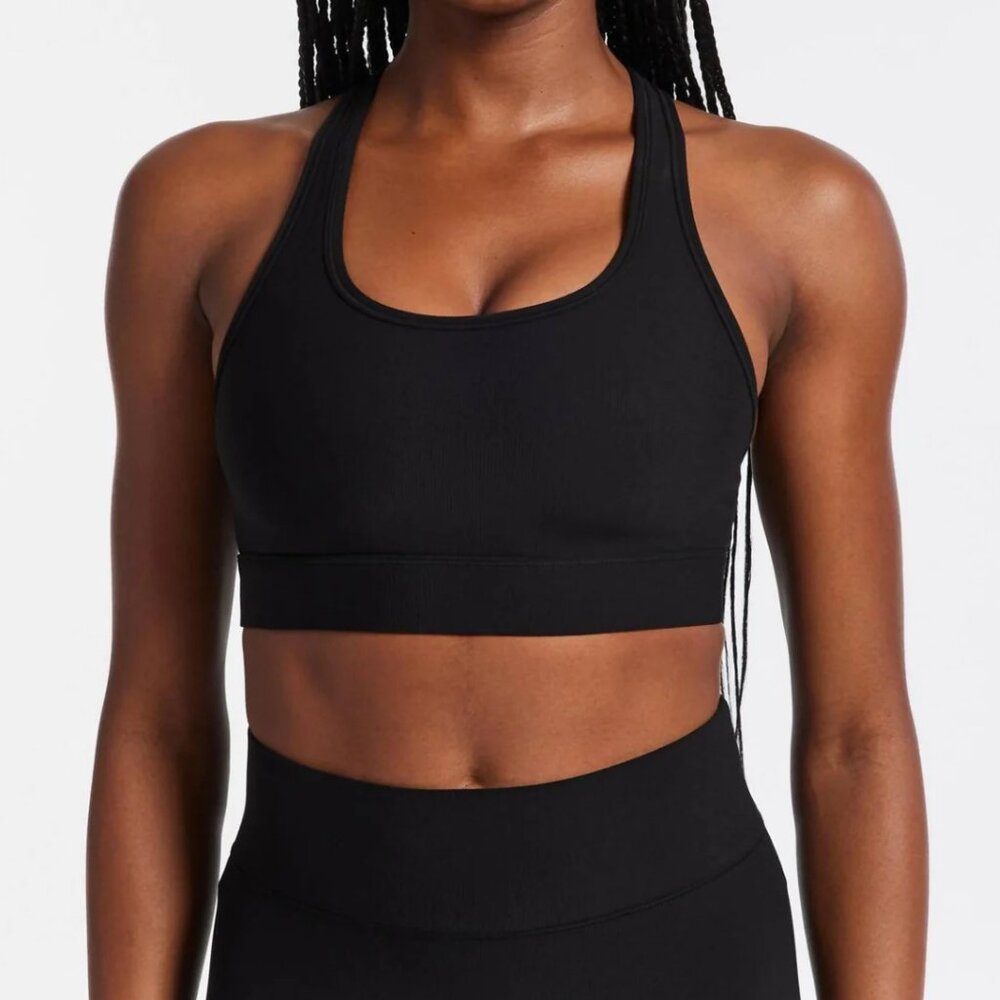 BANDIER Center Stage Rib Sports Bra